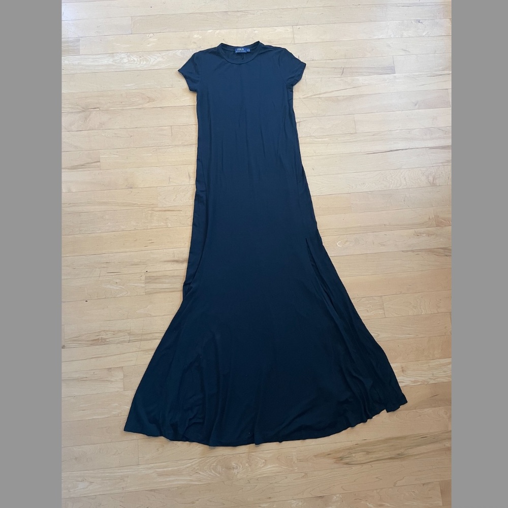 Polo Ralph Lauren Jersey Knit Maxi Dress Size Small